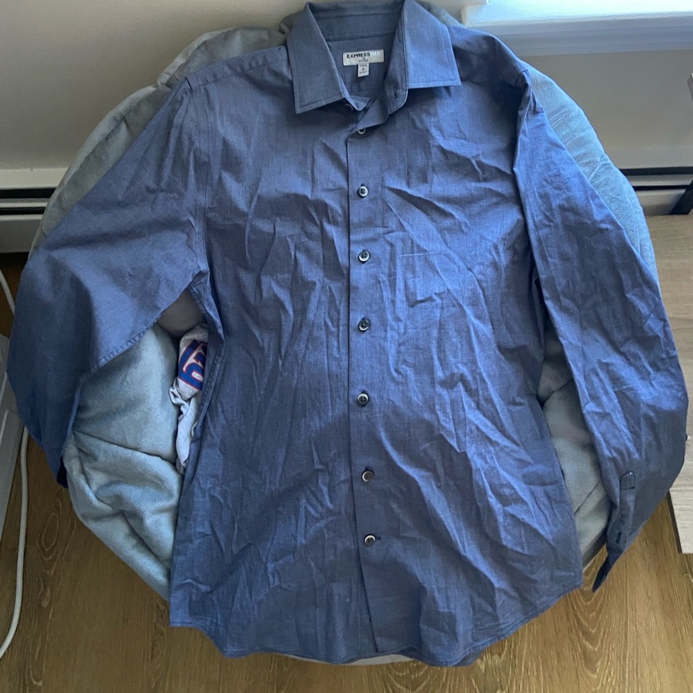 Express Long Sleeve Button up - Picture 2 of 3